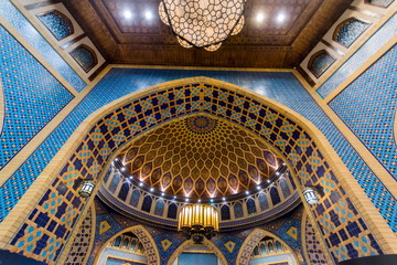 DUBAI, UAE-FEBRUARY 01: Interior of Ibn Battuta Mall store on Fe