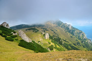 Summer landscape in Transylvania, Romania