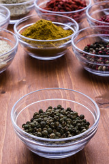 green peppercorn seeds