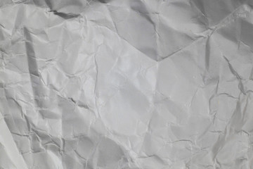 Paper background, Crumpled paper texture.