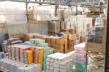 Paper products and goods storehouse