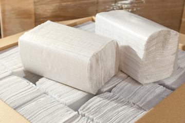 Fototapeta na wymiar Paper towels