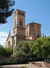 Fototapeta na wymiar Palma de Mallorca - Kirche San Magin