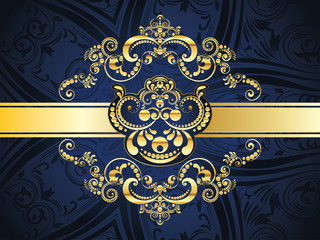 Blue Decorative Background