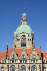 Fototapeta na wymiar Hannover - Neues Rathaus