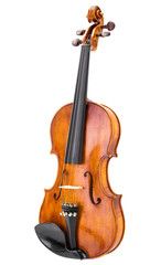 Fototapeta na wymiar Handmade wooden violin