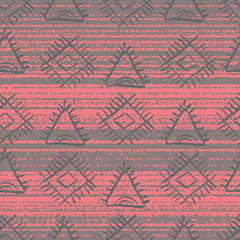 Native American Seamless Pattern