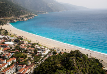 Town and beach Oludeniz, Turkey.
