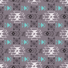 Native American Seamless Pattern