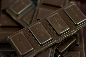 Close up of chocolate