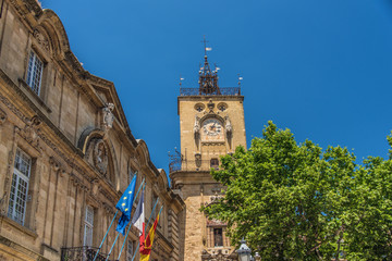 Clocher d'Aix en Provence, France
