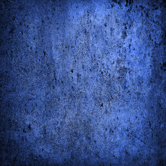 Fototapeta na wymiar Textured grunge blue background