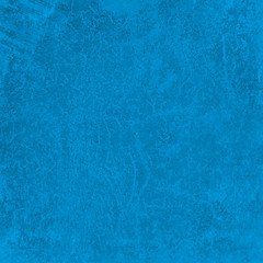 Grunge blue wall background or texture