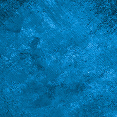 Grunge blue wall background or texture