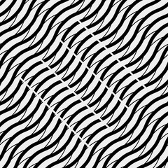 Vector seamless pattern. Repeating geometric tiles with diagonal lines 