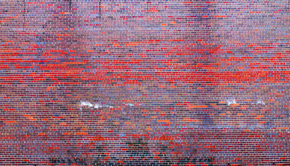 Red Brick Wall Background Pattern Texture
