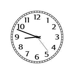 Clock icon simple