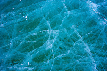 Ice of lake Baikal, Olkhon