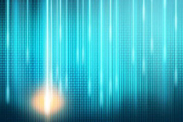 data deep learning hologram ai technology robotic, molecule of chemical, atom cell science,...