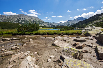 Muratovo Lake, Pirin Mountain Landscape, Bulgaria
