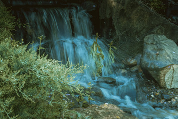 Waterfall at Buddhist Monastery