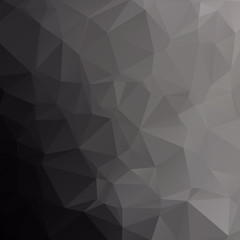 Black carbon background abstract polygon.