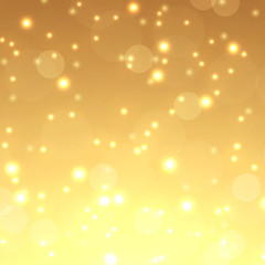 Abstract illustration - bright fiery flashes in space