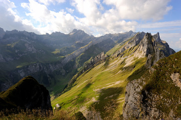 Naklejka premium Schweizer Alpen