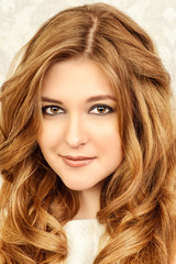 Naklejka premium magnificent hair
