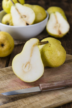 Some fresh Pears