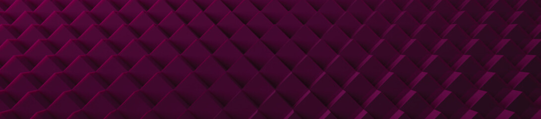 3D Magenta Cubes Website Head