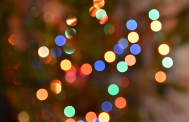 Obraz premium Abstract background bokeh.