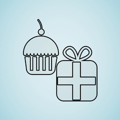 celebration party icon design 