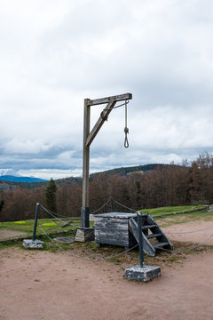 Galgen f&uuml;r Hinrichtung