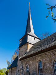 Fototapeta na wymiar Kirche Gelmeroda; Thüringen; Deutschland