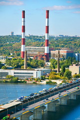 Kiev industrial city, Ukraine
