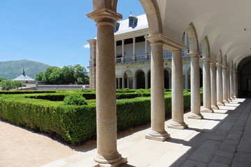Fototapeta premium Royal garden (El Escoreal), Spain