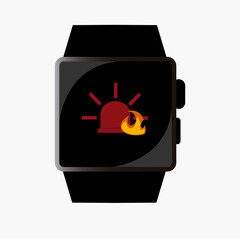 smart watch design in white backdrop