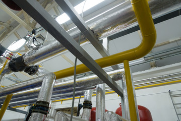 New pipeline on ceiling