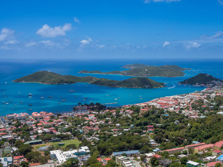 Charlotte Amalie panoramic view