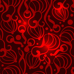 Seamless abstract pattern vector background. Perfect for wallpapers, pattern fills, web page backgrounds, surface textures, textile