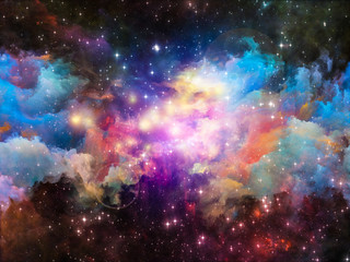 Fototapeta na wymiar Nebula Design