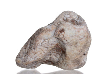 Stone, Isolated on a white background.