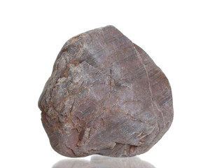 Stone, Isolated on a white background.