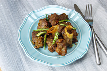 Mutton fry