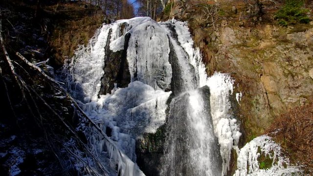 Geising Tiefenbach-Wasserfall