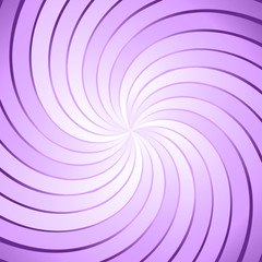 Abstract purple ray twirl background