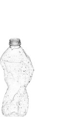 deformed plastic bottle