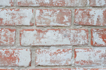 Brick texture with scratches and cracks