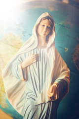 Mary on earth